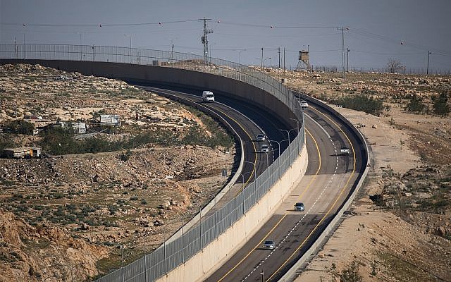In Israel, a road system with a literal apartheid wall was designed and built to separate the Israelis from the Palestinians.
