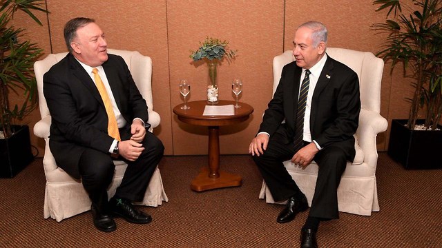 Zionist stooge Mike Pompeo, the U.S. Secretary of State, assures his Israeli boss, President Benjamin Netanyahu, U.S. is still 100% committed to Israel, despite President Trump's announcement to withdraw American troops from Syria.